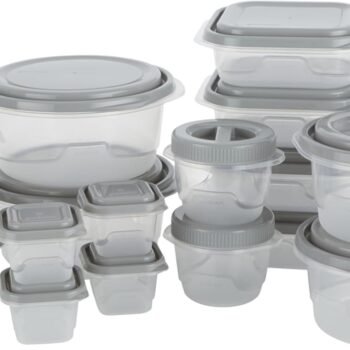 40-piece food storage container set