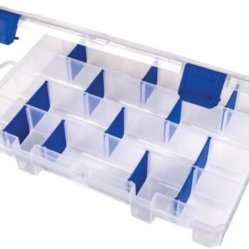 Fishing Tackle Storage Box with Anti-Rust Dividers