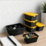 Mini storage box with lid