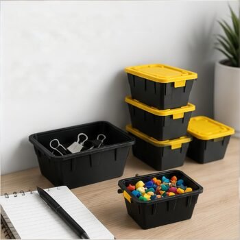 Mini storage box with lid