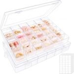 2-Piece Clear Storage Box Set
